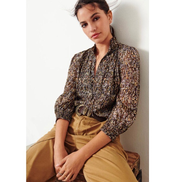 Ba&Sh | Gallas Abstract Print Top - Picture 4 of 10